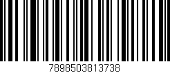 Código de barras (EAN, GTIN, SKU, ISBN): '7898503813738'
