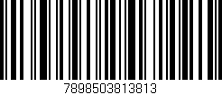 Código de barras (EAN, GTIN, SKU, ISBN): '7898503813813'