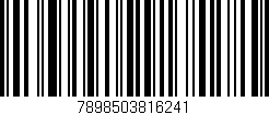 Código de barras (EAN, GTIN, SKU, ISBN): '7898503816241'