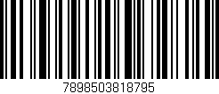 Código de barras (EAN, GTIN, SKU, ISBN): '7898503818795'