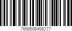 Código de barras (EAN, GTIN, SKU, ISBN): '7898506456277'