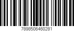 Código de barras (EAN, GTIN, SKU, ISBN): '7898506460281'
