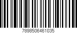 Código de barras (EAN, GTIN, SKU, ISBN): '7898506461035'