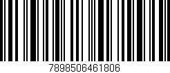 Código de barras (EAN, GTIN, SKU, ISBN): '7898506461806'