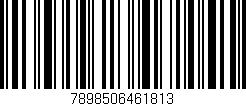 Código de barras (EAN, GTIN, SKU, ISBN): '7898506461813'