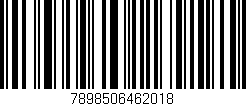 Código de barras (EAN, GTIN, SKU, ISBN): '7898506462018'