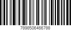 Código de barras (EAN, GTIN, SKU, ISBN): '7898506466788'