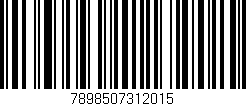Código de barras (EAN, GTIN, SKU, ISBN): '7898507312015'