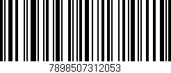 Código de barras (EAN, GTIN, SKU, ISBN): '7898507312053'