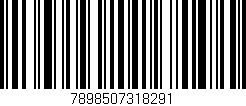 Código de barras (EAN, GTIN, SKU, ISBN): '7898507318291'