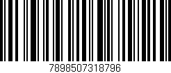 Código de barras (EAN, GTIN, SKU, ISBN): '7898507318796'