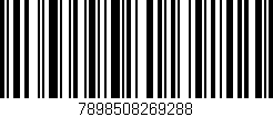 Código de barras (EAN, GTIN, SKU, ISBN): '7898508269288'
