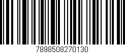 Código de barras (EAN, GTIN, SKU, ISBN): '7898508270130'