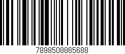 Código de barras (EAN, GTIN, SKU, ISBN): '7898508865688'