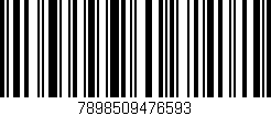 Código de barras (EAN, GTIN, SKU, ISBN): '7898509476593'