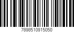 Código de barras (EAN, GTIN, SKU, ISBN): '7898510915050'