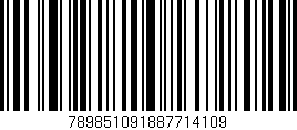 Código de barras (EAN, GTIN, SKU, ISBN): '789851091887714109'
