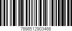 Código de barras (EAN, GTIN, SKU, ISBN): '7898512903468'