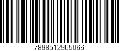 Código de barras (EAN, GTIN, SKU, ISBN): '7898512905066'