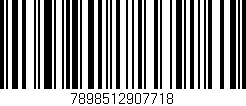 Código de barras (EAN, GTIN, SKU, ISBN): '7898512907718'