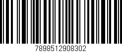 Código de barras (EAN, GTIN, SKU, ISBN): '7898512908302'
