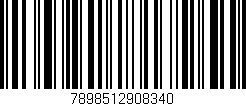 Código de barras (EAN, GTIN, SKU, ISBN): '7898512908340'