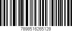 Código de barras (EAN, GTIN, SKU, ISBN): '7898516265128'