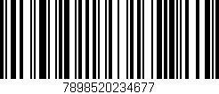 Código de barras (EAN, GTIN, SKU, ISBN): '7898520234677'