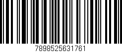 Código de barras (EAN, GTIN, SKU, ISBN): '7898525631761'