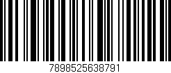 Código de barras (EAN, GTIN, SKU, ISBN): '7898525638791'