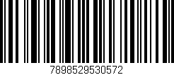 Código de barras (EAN, GTIN, SKU, ISBN): '7898529530572'
