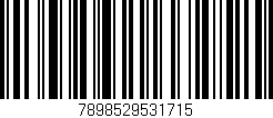 Código de barras (EAN, GTIN, SKU, ISBN): '7898529531715'