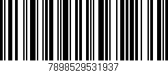 Código de barras (EAN, GTIN, SKU, ISBN): '7898529531937'