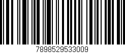 Código de barras (EAN, GTIN, SKU, ISBN): '7898529533009'