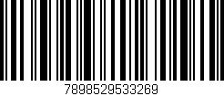 Código de barras (EAN, GTIN, SKU, ISBN): '7898529533269'