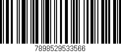 Código de barras (EAN, GTIN, SKU, ISBN): '7898529533566'