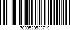 Código de barras (EAN, GTIN, SKU, ISBN): '7898529533719'