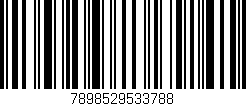 Código de barras (EAN, GTIN, SKU, ISBN): '7898529533788'