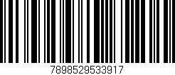 Código de barras (EAN, GTIN, SKU, ISBN): '7898529533917'