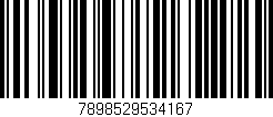 Código de barras (EAN, GTIN, SKU, ISBN): '7898529534167'