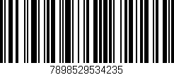 Código de barras (EAN, GTIN, SKU, ISBN): '7898529534235'