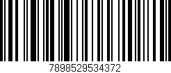 Código de barras (EAN, GTIN, SKU, ISBN): '7898529534372'