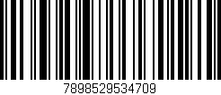 Código de barras (EAN, GTIN, SKU, ISBN): '7898529534709'