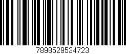 Código de barras (EAN, GTIN, SKU, ISBN): '7898529534723'