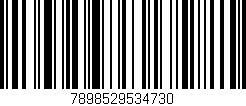 Código de barras (EAN, GTIN, SKU, ISBN): '7898529534730'