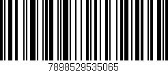Código de barras (EAN, GTIN, SKU, ISBN): '7898529535065'