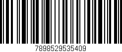 Código de barras (EAN, GTIN, SKU, ISBN): '7898529535409'