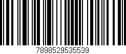 Código de barras (EAN, GTIN, SKU, ISBN): '7898529535539'