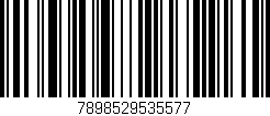 Código de barras (EAN, GTIN, SKU, ISBN): '7898529535577'