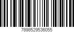 Código de barras (EAN, GTIN, SKU, ISBN): '7898529536055'